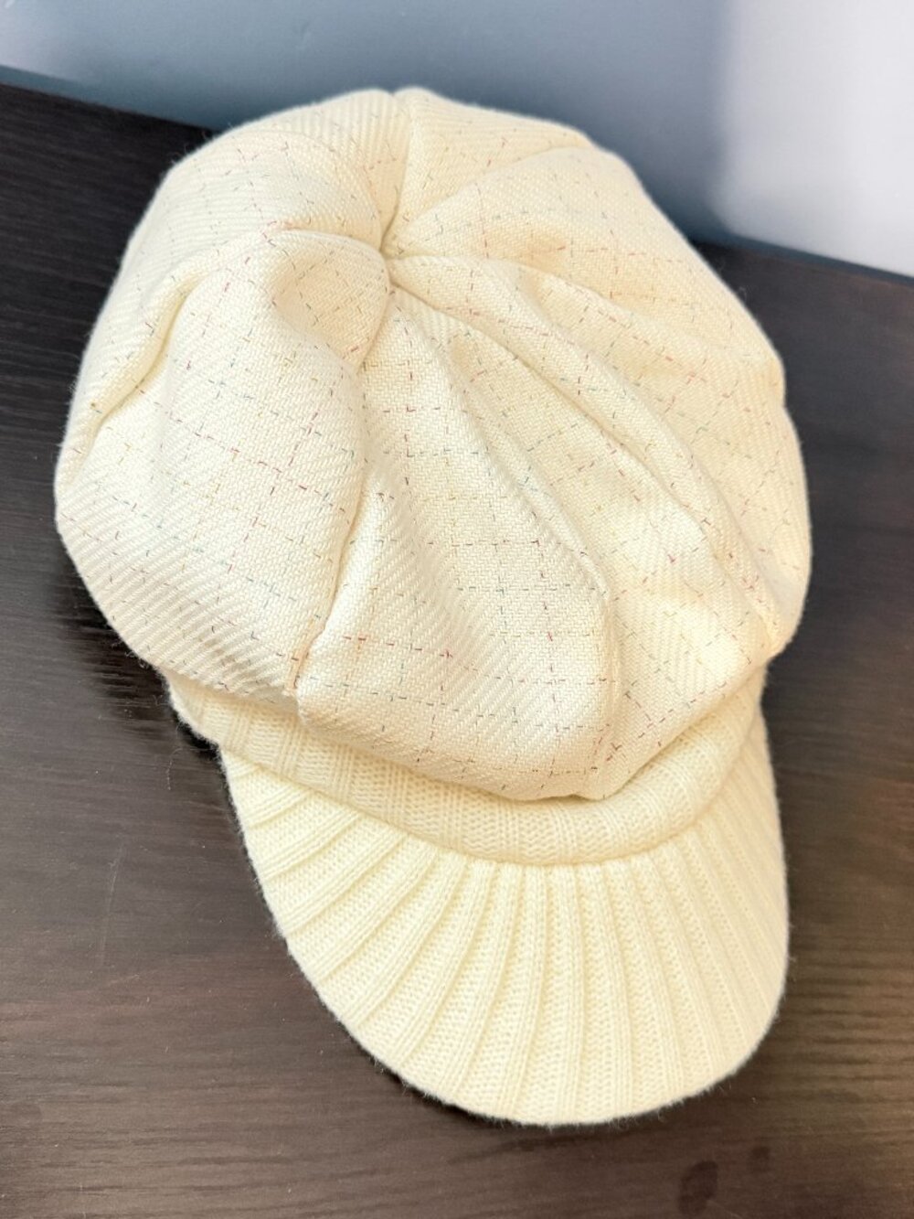 Beret Hat with Nit brim -- For Children